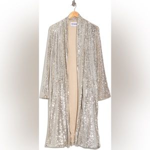 NWT bb Dakota x Steve Madden sequin duster jacket 1X